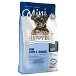 Mini Baby & Junior bevat hoogwaardig gevogelte, zalm en de waardevolle Nieuw-Zeelandse mossel in een door dierenartsen aanbevolen receptuur met 29% proteïnen (eiwitten) 4Kg